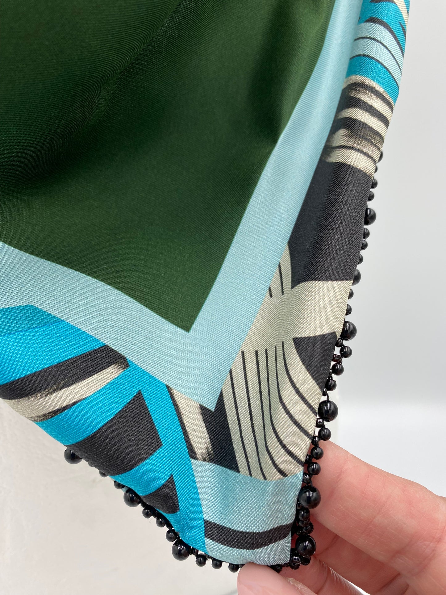 Foulard en soie « orientale »