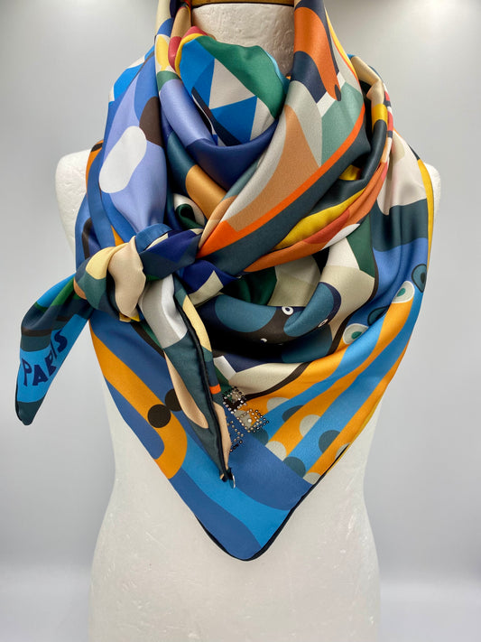 Foulard 2 en 1 ( recto/verso)
