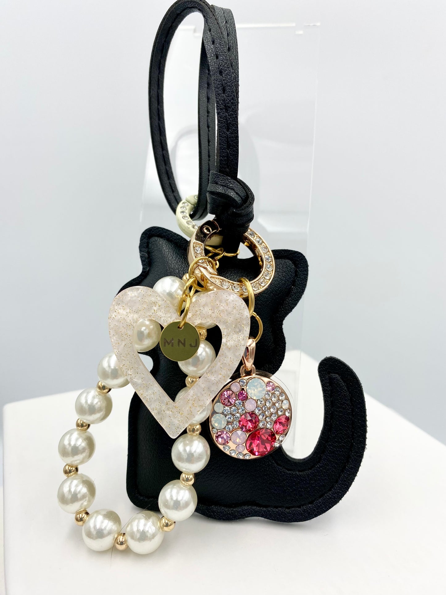 Bijoux de sac « chat noir »